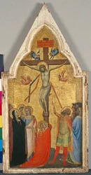 The Crucifixion, ca. 1340 (tempera på poppeltre)
