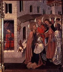 The Healing of the Possessed, predella-panel fra Transfigurasjonens altertavle