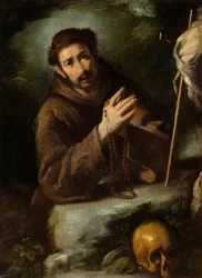 Saint Francis in Prayer, ca. 16201630.