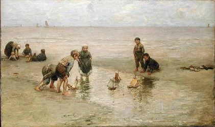 Regattaen (olje på lerret)