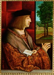 Keiser Maximilian I (maleri på lindeved)