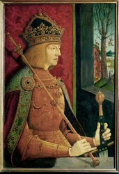 Keiser Maximilian I (maleri på tre)