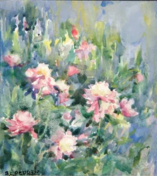 Blomster uten tittel, 1916.