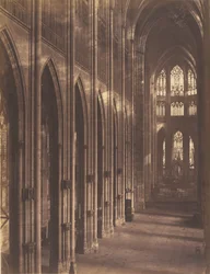 Rouen, interiøret i Saint-Ouen-kirken