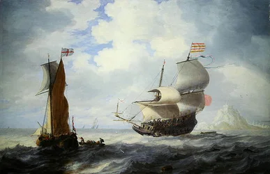 A Marine (olje på lerret)