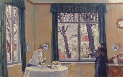 I rommet. Vinter, 1915