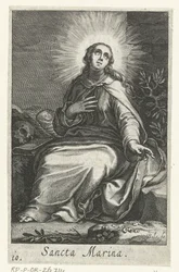 Saint Marina of Alexandria som eremittinne Sancta Marina (tittel på objekt) Eremittinner (serietittel) Sacra Eremus Ascetriarum (serietittel)