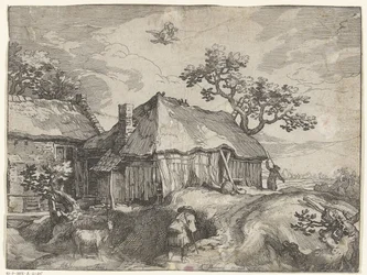 Landskap med gård og ran av Ganymedes Countryside Faces (serietittel)