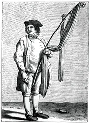Mine fine støvlebånd!, 1737-1742.