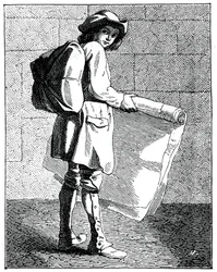 Trykkselgeren, 1737-1742.