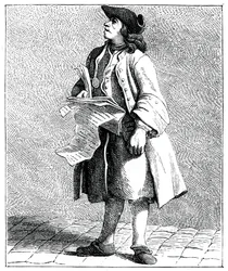 Listen over vinnerne i lotteriet!, 1737-1742.