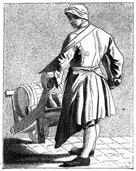 Omreisende eddikprodusent, 1737-1742.