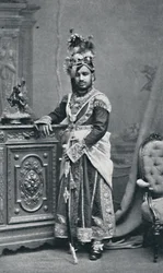 Raja av Rutlam, Central India Agency, 1902