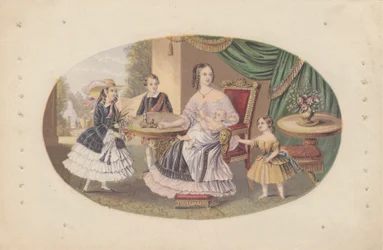 Hennes Majestet Dronning Victoria og familie