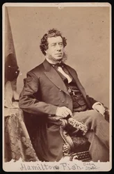 Portrett av Hamilton Fish 1808-1893, før 1893.