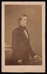Portrett av Jefferson Davis 1808-1889, 1887.