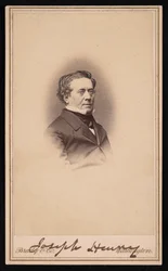Portrett av Joseph Henry 1797-1878, mellom 1858 og 1869.