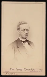 Portrett av Lyman Trumbull 1813-1896, mellom 1862 og 1869.