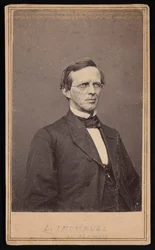 Portrett av Lyman Trumbull 1813-1896, mellom 1864 og 1868.