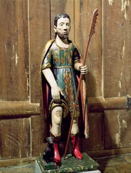 St. Rocco (1295-1327) (polykromt tre)