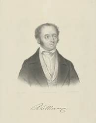 Portrett av Adolph Bernhard Marx 1795-1866, ca. 1830-1840.
