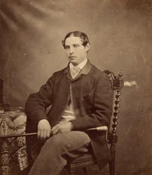 Portrett av en mann, ca. 1855 (foto)