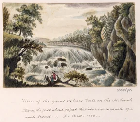 En serie skisser, utsikter i Storbritannia, kontinentet og Amerika 1772-1778 (akvarell)