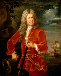 Admiral Nicholas Haddock (1686–1746), ca. 1742–43 (olje på lerret)