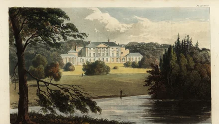 Enmore Castle, Somerset, setet til den tredje jarlen av Egmont