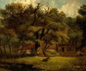 The Homestead (olje på lerret)