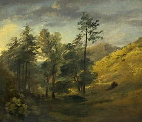Utsikt nær Keswick; Kveld