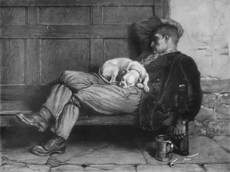La sovende hunder ligge!, 1880, 1912