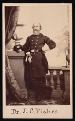 Portrett av Dr. James C. Fisher, 1863.