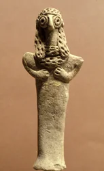 Figur av Asjera, kanaaneisk, 999-600 f.Kr.