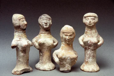 Kanaaneiske figurer av Asjera, 999-600 f.Kr.