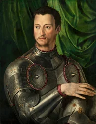Cosimo I de#39; Medici i rustning