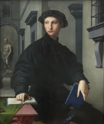 Tysk: Ugolino Martelli (1519-1592) Portrett av Ugolino Martelli