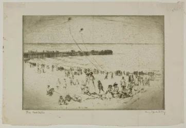 Chicago - De to drager, Jackson Park Beach