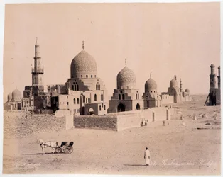 Egypt: graven til kalivene - fotografi av Zangali-brødrene, sent på 1800-tallet