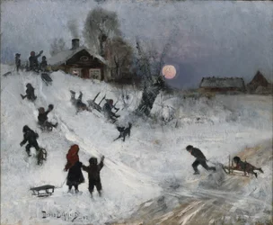 Sledekjøring, 1882