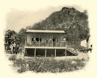 Journal hovedkvarter, Daiquiri, spansk-amerikansk krig, juni 1898, 1899.