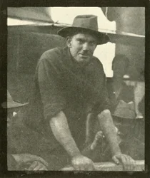 Siste fotografi av sersjant Hamilton Fish, tatt i live, fredag 10. juni 1898, 1899.