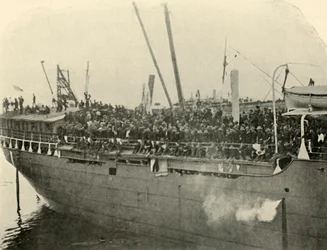 Matteawan Docking, ettermiddag 9. juni, spansk-amerikansk krig, 1898, 1899.