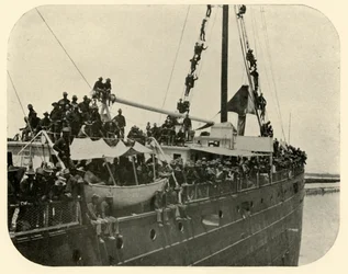 Rio Grande trekker seg tilbake, spansk-amerikansk krig, 12. juni 1898, 1899.