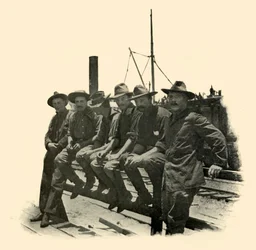 Rough Riders, spansk-amerikansk krig, 12. juni 1898, 1899.