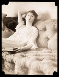 Crystal Herne, 1895-1915 (sølv gelatintrykk)
