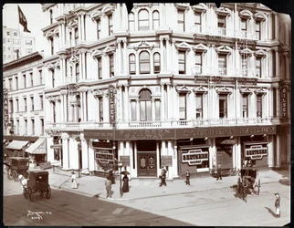 Gilsey House, Broadway and 29th Street, New York, 1906 (sølv gelatintrykk)