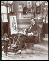Mr. Harrison Fisher, 1905 (sølv gelatintrykk)