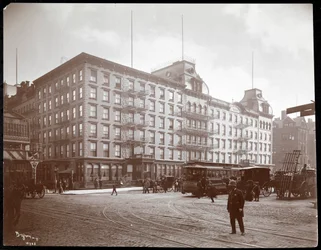 The Grand Union Hotel på 4th Avenue og 42nd Street, New York, 1904 (sølv gelatintrykk)