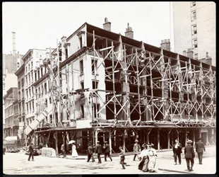 The Hotel Metropolitan at Broadway and 27th Street, New York, ca. 1900 (sølv gelatintrykk)